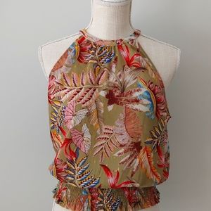Joie sleeveless blouse, floral, size S, excellent condition